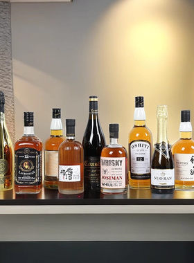 仿真洋酒香槟装饰酒假酒展厅装饰品道具酒软装组合样板间酒柜摆件