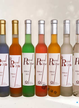 样板间装饰磨砂细瓶彩色仿真酒摆件酒柜橱柜展厅道具模型酒装饰品