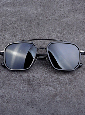 潮牌防辐射防紫外线方型复古简约