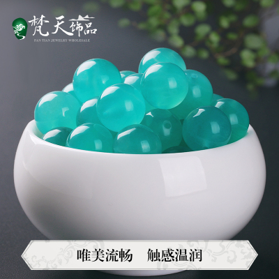 diy半成品冰种手链水晶散珠