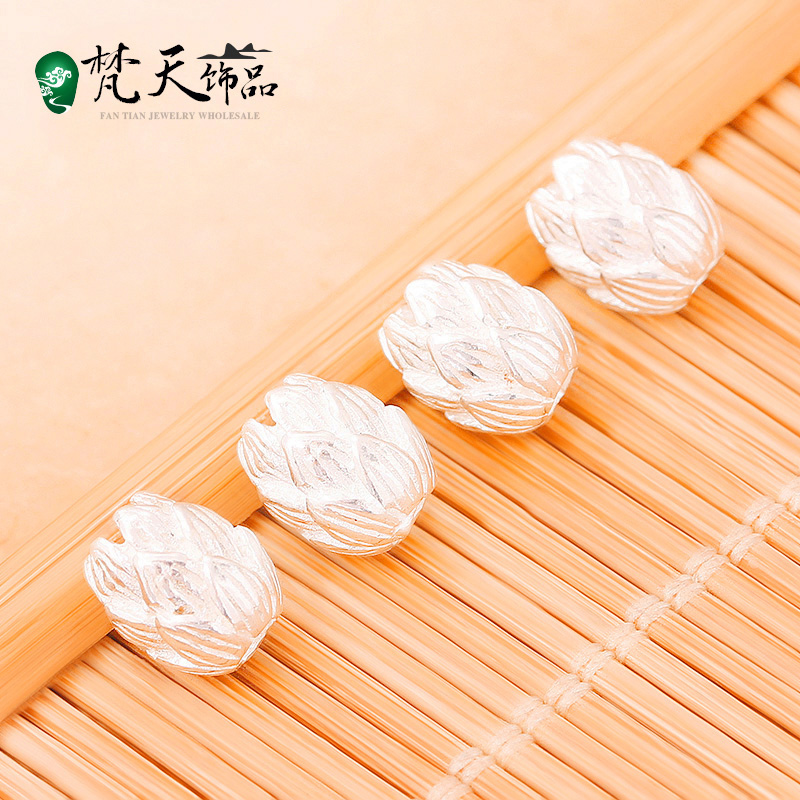 纯银手串编织饰品配件