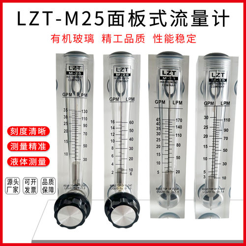 面板式流量计LZT-M25源头厂家
