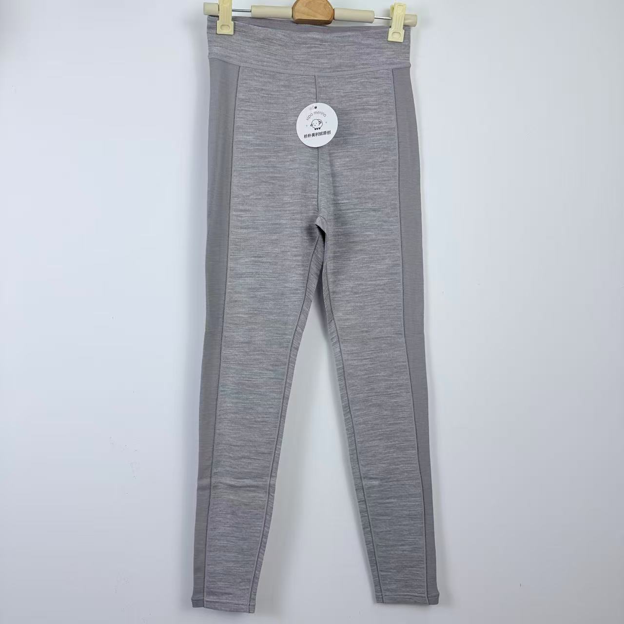 16.5微米吸湿透气排汗美利奴羊毛滑雪运动裤女瑜伽裤子户外运动裤