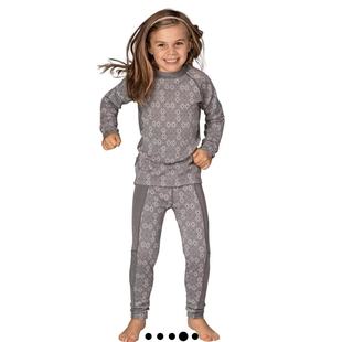 套装 儿童保暖内衣裤 速干排汗 美利奴羊毛厚款 16.5微米原单秋冬款