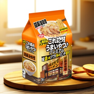 特价促销日本进口方便面日清胡麻油味噌泡面深夜食堂抗饿美食袋装