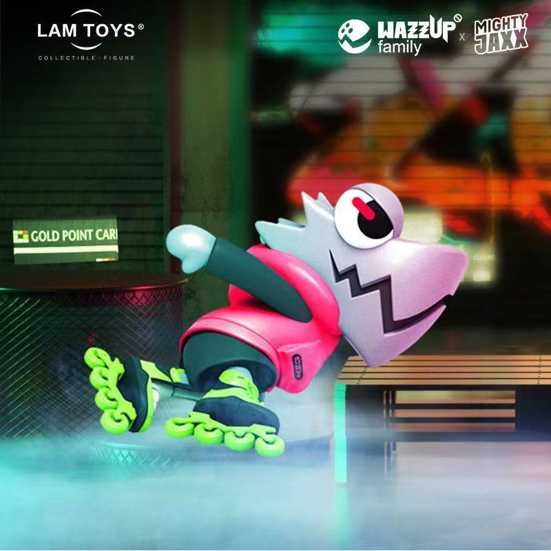 LAMTOYS变色龙半骨骼系列正版盲盒潮玩手办公仔娃娃礼物摆件玩具