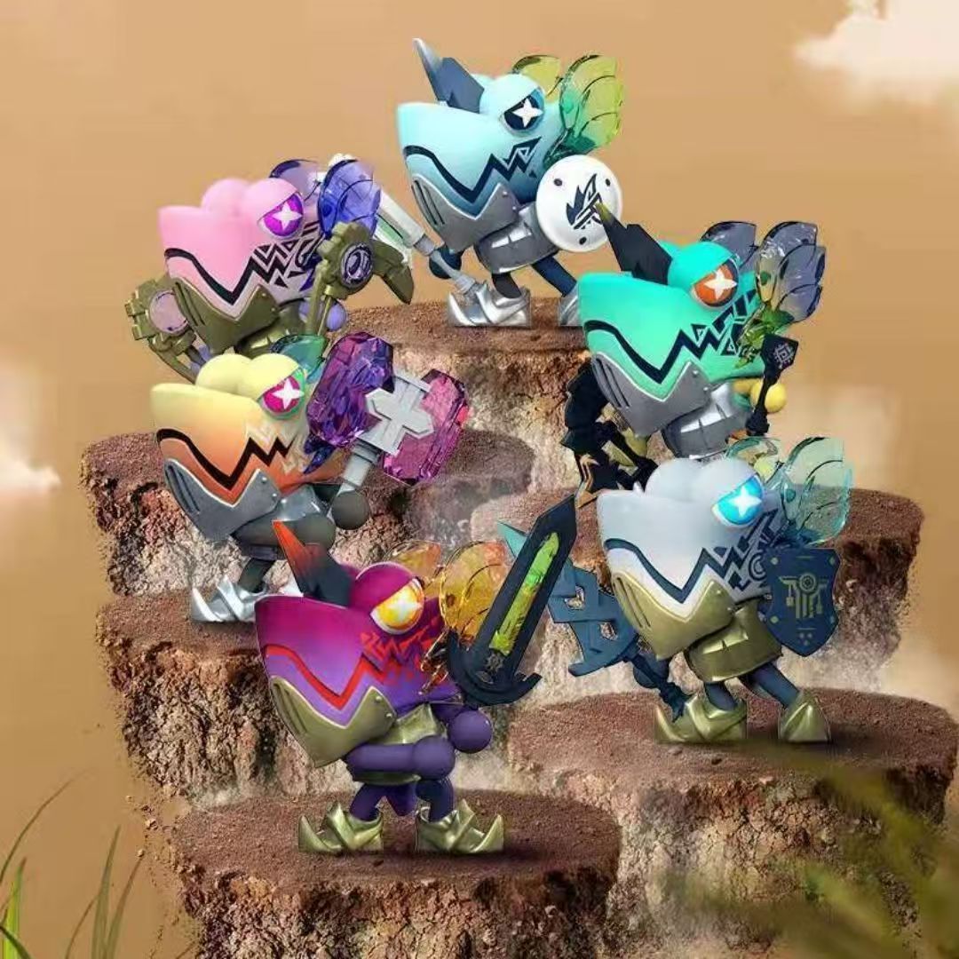 正版LAMTOYS变色龙梦想新大陆系列男生玩具公仔摆件礼物手办盲盒