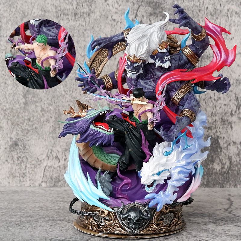 海贼王手办LX索隆地狱之王阎魔动漫模型潮玩雕像摆件周边生日礼物