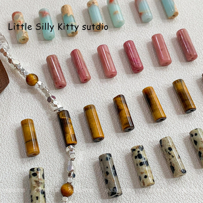 天然石寿山虎眼红纹饰品配件材料