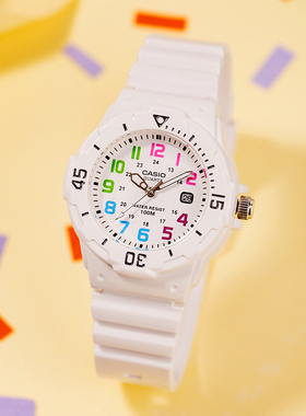 casio卡西欧儿童手表女学生运动考试电子表LRW-200H-7E2海外直邮
