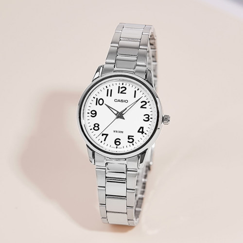 casio卡西欧女款妈妈钢带手表