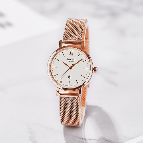 casio卡西欧轻奢小众女表