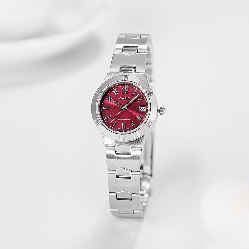 casio卡西欧手表女士简约商务石英女表ltp-1241 海外直邮