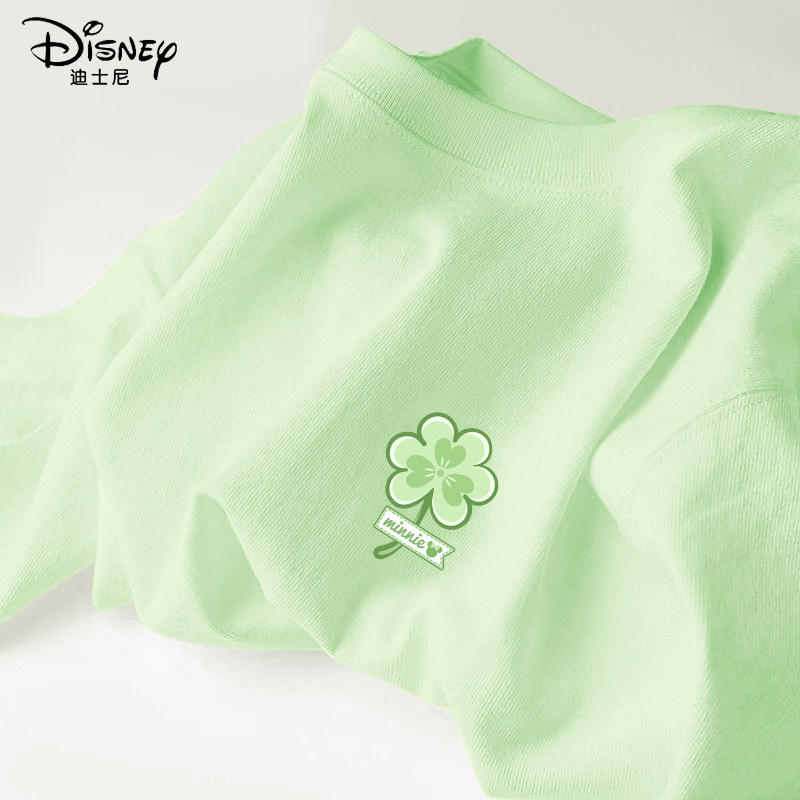 迪士尼女童短袖t恤2026新款夏季纯棉女宝半袖上衣洋气儿童夏装薄