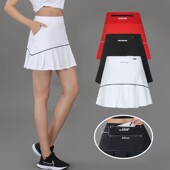 速干运动裙新款 裙 跑步健身防走光多口袋品牌瑜伽网球羽毛球短裤