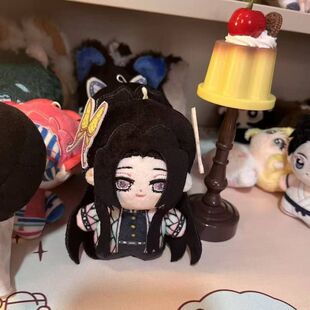 鬼灭之刃蝴蝶忍香奈惠属性10cm努努体印花棉花娃娃二次元同人挂件