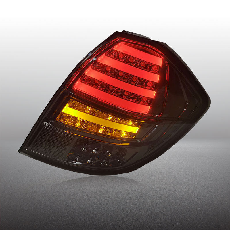 08-13 OLD HONDA FIT 수정 테일 라이트 어셈블리에 적합 LED 운전 라이트 브레이크 라이트 턴 라이트 반전 라이트