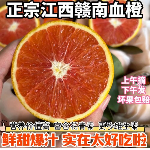 红血橙甜橙子赣南血橙