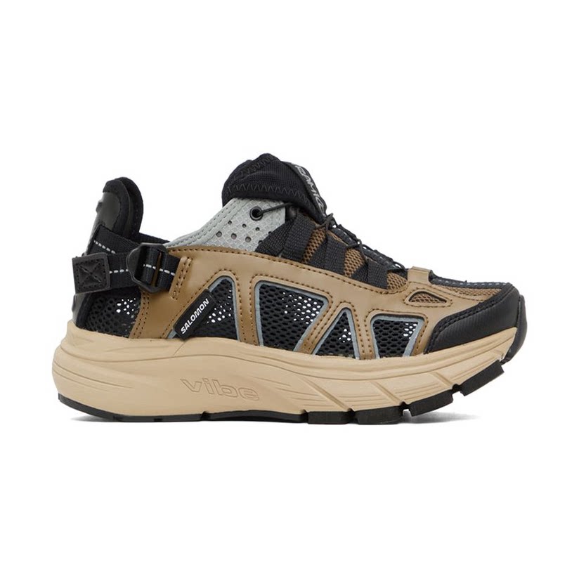 gramicci 小野人 黑色  棕色   联名 techsonic 运动鞋男