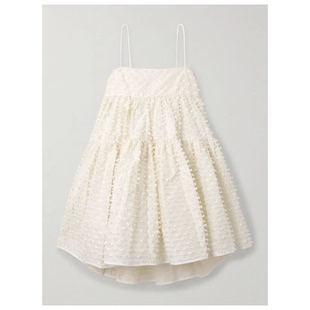 shell Cecilie 層疊迷你連衣裙女 coupe fil Bahnsen Oberra