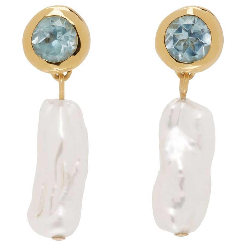 faris 金色 oh 耳环女