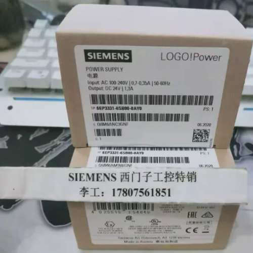 6EP3331-6SB00-0AY0LOGO! 24V/1.3A电源6EP3331-6SBOO-OAYO