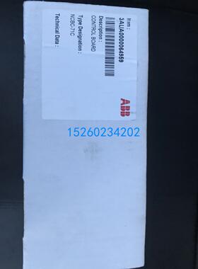 NCBC-71C全新正品ABB有源Crowbar电源板ACS800变频器电源板