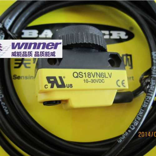 QS18VN6LV美国BANNER邦纳全新原装正品镜反式光电感测器QS18VN6LV