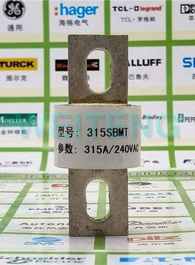 10年老店 快速熔断器 315SBMT 315A/240VAC 发电机专用型熔丝国产