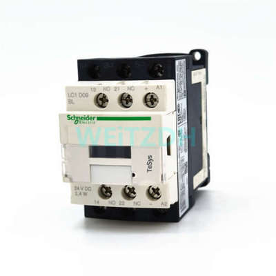9年老店 LC1D09BL 直流接触器4KW 三相 低功耗型接触点常开