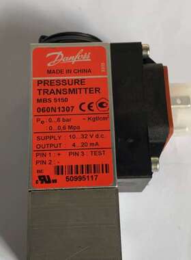 Danfoss MBS5150 060N1307 0…6bar 压力感测器议价
