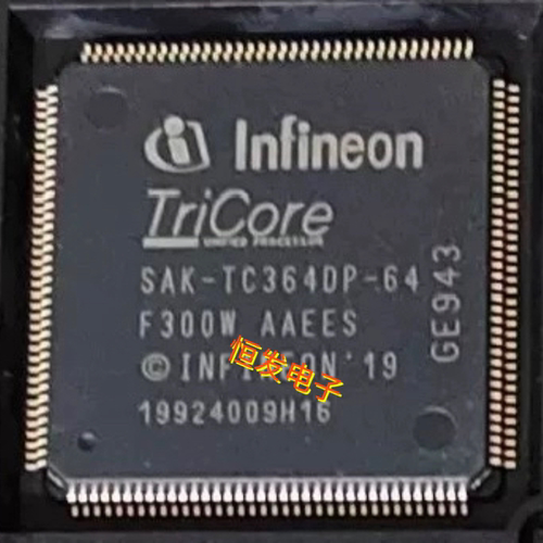 SAK-TC364DP-64F300F AA 汽车电脑板常用32位微控制器MCU芯QFP128