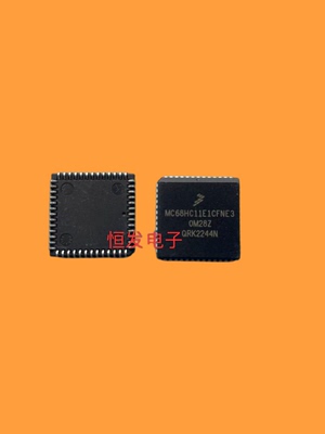 MC68HC11E1CFN3 MC68HC11E1CFNE2进口拆机微控制器PLCC质量保证