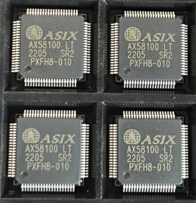 全新原装AX58100 AX58100LT封装LQFP80 EtherCAT从站控制芯片