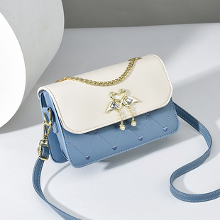 2026新款 三层森系单肩洋气绣花斜挎小方包小包 潮百搭女生网红时尚