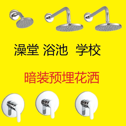 浴室入墙式暗装淋浴花洒