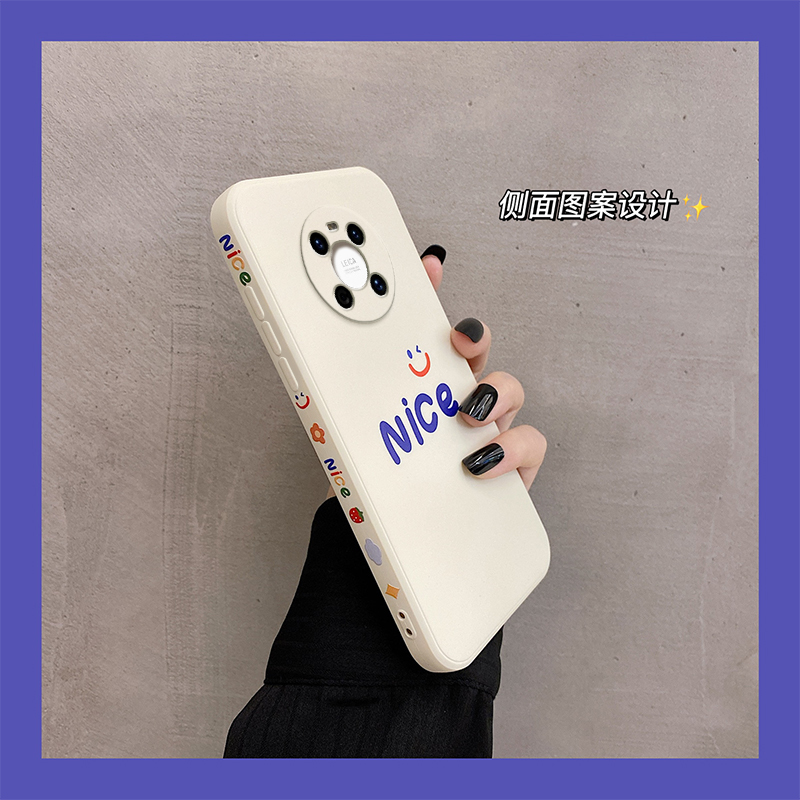 简约手机壳mate40pro+创意侧边