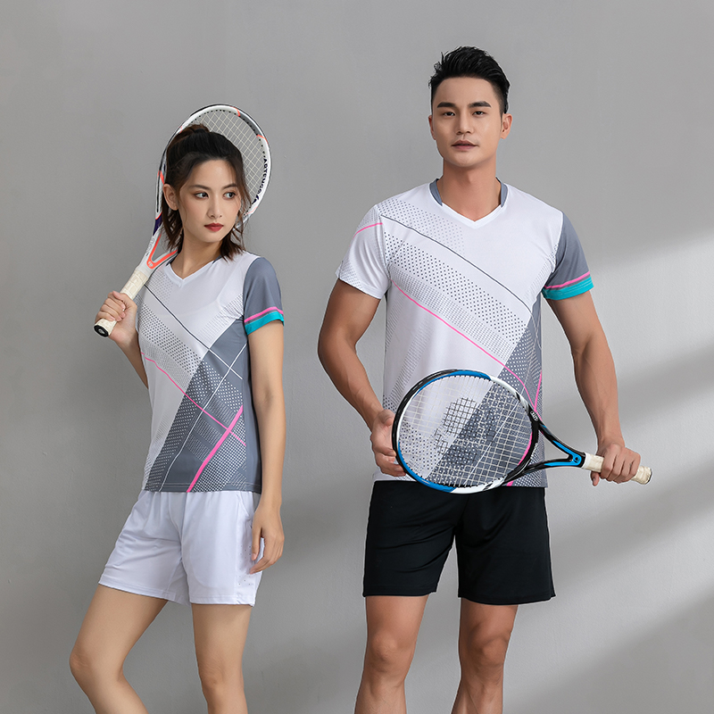 秋季新款羽毛球服套装女T恤上衣