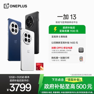 13游戲新機(jī)拍照手機(jī)驍龍?8至尊版 OPPO一加 移動平臺一加官方旗艦店