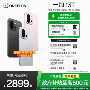 OPPO一加 一加官方旗艦店 游戲新機(jī)智能拍照手機(jī)驍龍?8至尊版 13T