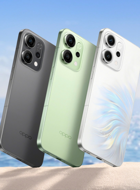 正品OPPO Reno14 高清长焦实况照片 人鱼姬潮流配色学生拍照AI新品手机oppo