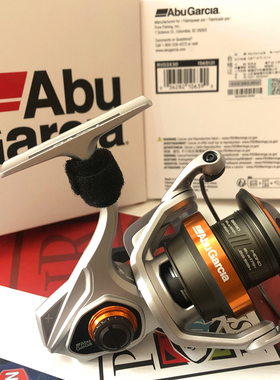 ABU阿布纺车轮REVO3X斜口远投微物全金属防海水7轴高速灰白色真理