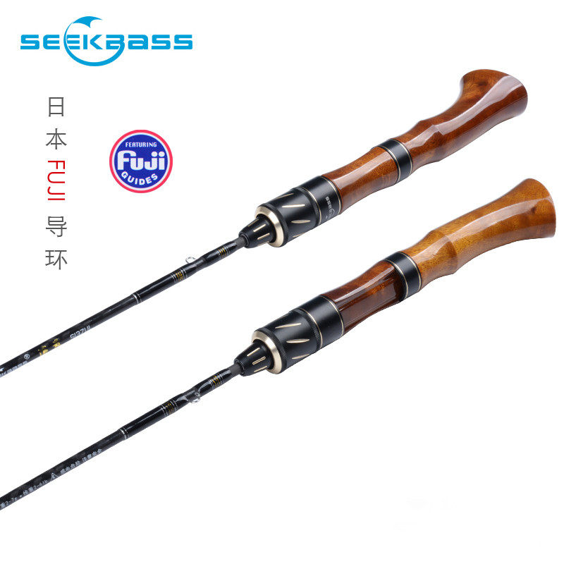 溪鳟枪直日本fuji导环1.37米一本半马口竿UL调黄金樟手柄送竿筒桶