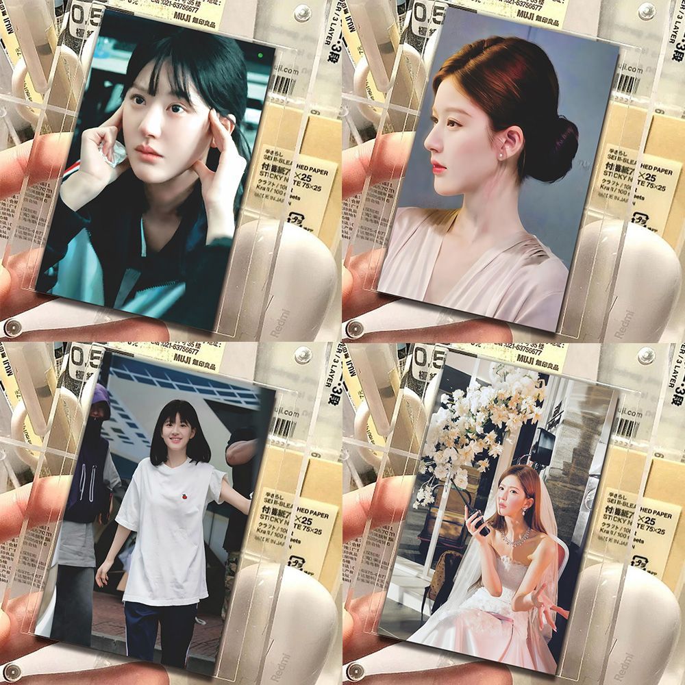 许我耀眼小卡赵露思可爱甜美神图许妍穿搭可露丽应援LOMO卡明信片