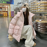 现货粉色羽绒服90白鸭绒2024冬季新款B173-83301-P295-K428，女装羽绒服，浙宝173