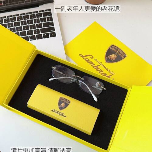 老花镜自动变焦防蓝光100-500度变色眼镜同款墨镜系列礼盒包装