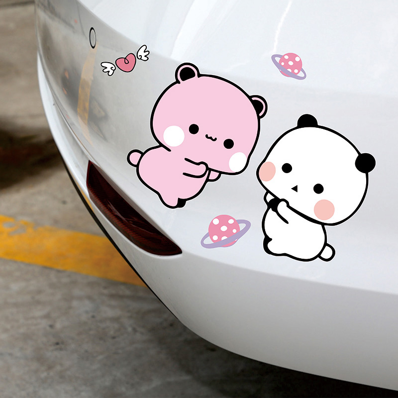 小车贴纸遮挡痕迹车贴纸创意个性划痕遮挡掉漆贴纸防水疤痕车贴