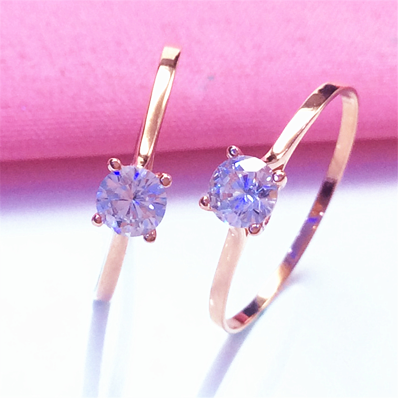 太太珠宝俄罗斯58514k锆石礼物