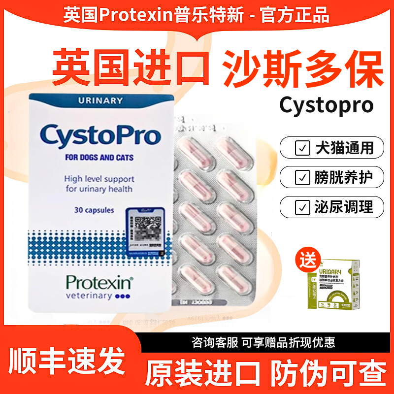 英国狗猫犬用尿频尿血膀胱炎症