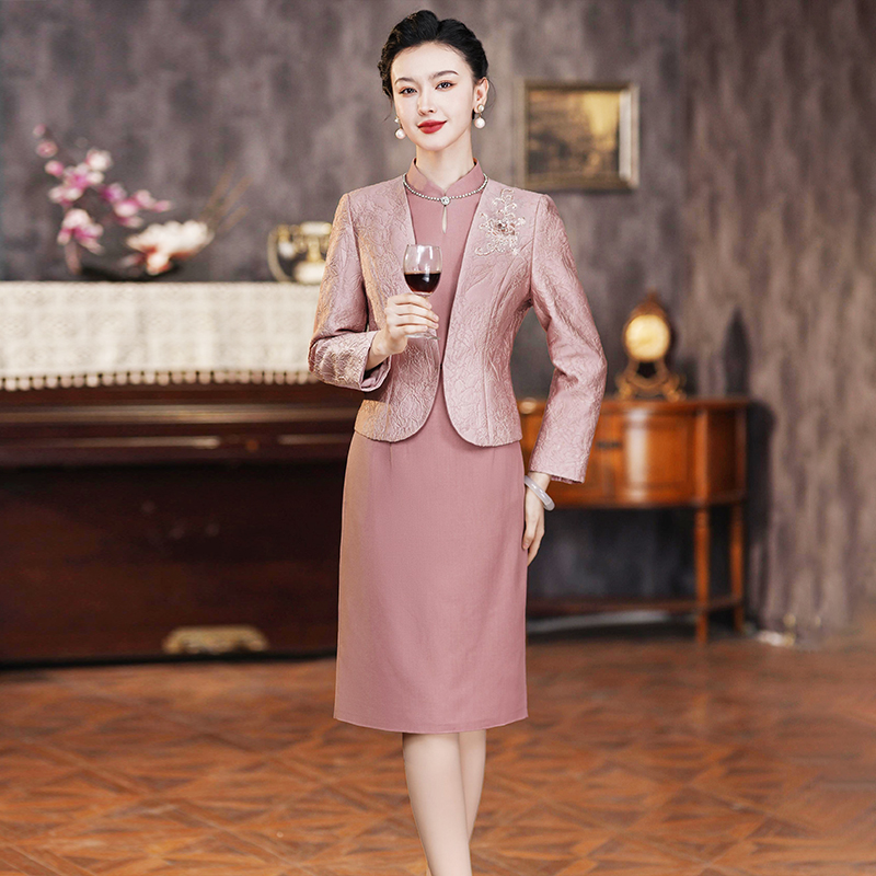 金凯茜聚酯2024两件套套装优雅